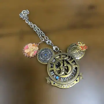 마지막 Disney 디즈니 35주년 기념 펜던트형 키링