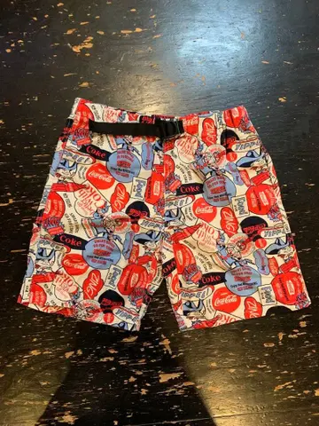 WILDTHINGS 코카 콜라 콜라보 숏팬츠