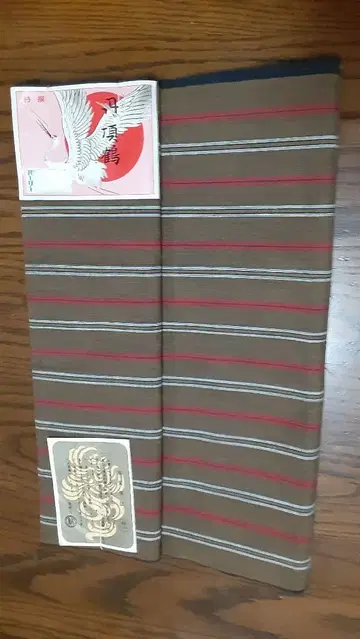 옷감 1 단초학 엔슈 목화 반텐 원단 (미사용 장기 보관 상품)