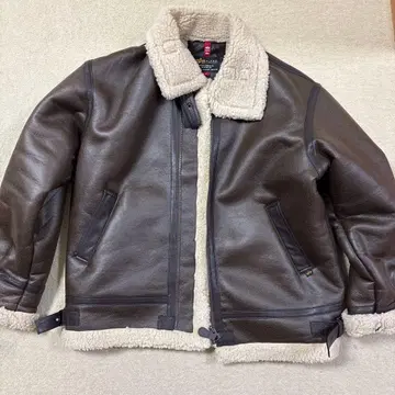 ALPHA INDUSTRIES 무스탕 B-3 자켓