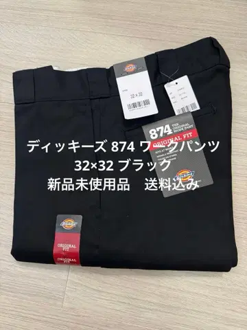 32 x 32 블랙 디키즈 874 워크 팬츠