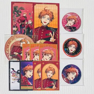 니지산지 키타미 유세이 IMPACT 캔뱃지 폴라로이드풍 카드