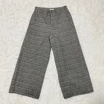 IENA 이에나 트위드 와이드 팬츠 40 사이즈 L