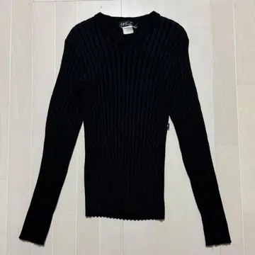 agnes.b homme 프랑스제 리브 니트