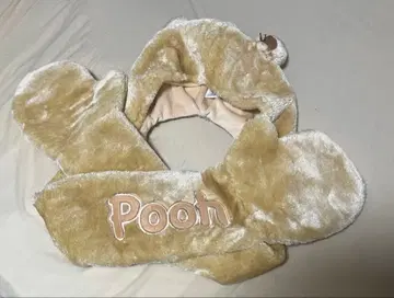 디즈니 머플러 캡 푸우