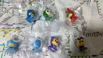 2025 J1 클럽 마스코트 메지루시 액세서리 7개 세트 (중복 포함)