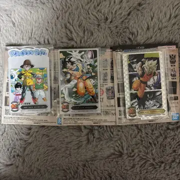 드래곤볼 제일복권 F상 ACLLECT 아크렉트 3점 세트