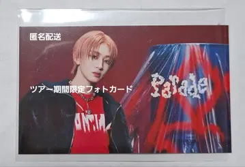 MAZZEL NAOYA Parade 투어 기간 한정 포토 카드