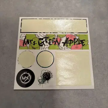 Mrs. GREEN APPLE 스티커
