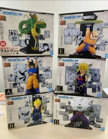 제일복권 드래곤볼 40th 제2탄 피규어 6종 세트