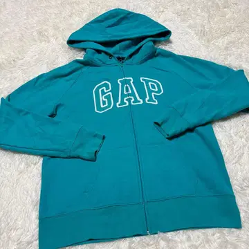 GAP 터콰이즈 집업 후드티