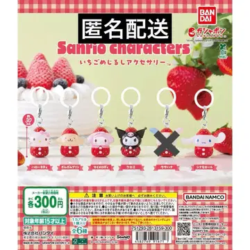 산리오 딸기 메지루시 액세서리 세미 컴프