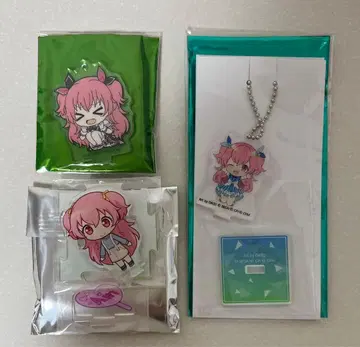 프로세카 모모이 아이리 비비무스 스탠드 포함 키링 이어지는 아크릴 스탠드