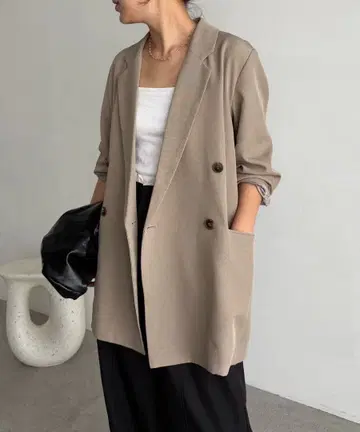 카프리슈 마쥬 [ 롱셀러 아이템 ] W 테일러 자켓 그레이지