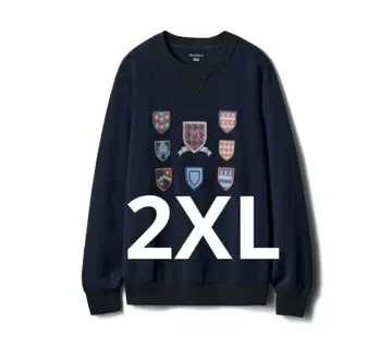 유니클로 x JW ANDERSON 2023 스웨트 셔츠 자수 엠블럼