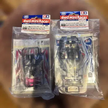 미니 사륜구동 클리어 바디 세트 멘타레이 MK2 에어로 아반떼