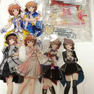 아이돌 마스터 하가와라 유키호 아크릴 스탠드 6점 세트