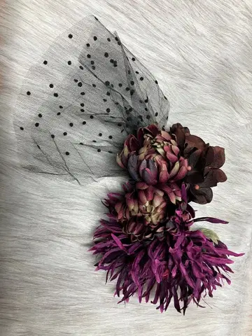 성인식 머리 장식 기모노