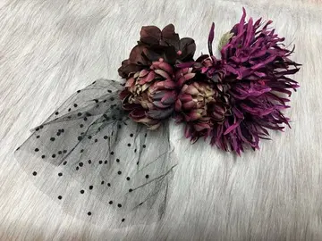 성인식 머리 장식 기모노