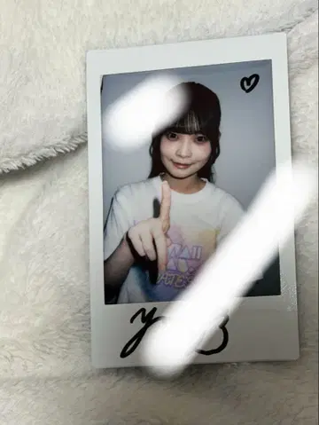 카와라보 메이츠 모아스타 타카나시 유나 폴라로이드 사인 있음