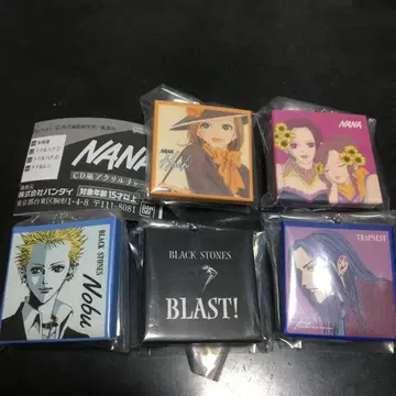 NANA CD풍 아크릴 참 5종 나나 하치 노부 블라스트