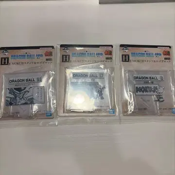 드래곤볼 제일복권 40th 모쿠지 아크릴 스탠드 3종 세트