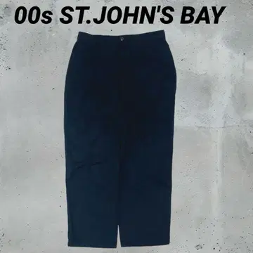 00s ST.JOHN'S BAY 다크 네이비 치노 팬츠 W34 L 사이즈