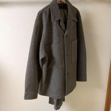 UNIQLO U 브라운 오버 셔츠 셋업