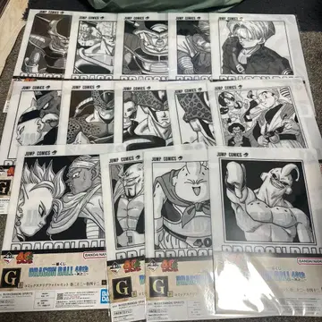 제일복권 드래곤볼 40th G상 코믹스 클리어 파일 세트 14종