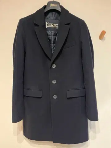 HERNO 헬노 체스터 코트 라이너 포함