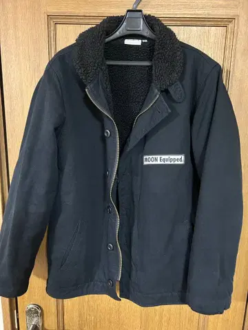 MOON Equipped 플리스 라이닝 자켓 L 블랙