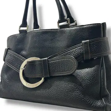 [ 새상품급 ] 레어/ 키타무라 가죽 토트백 벨트 참 버클