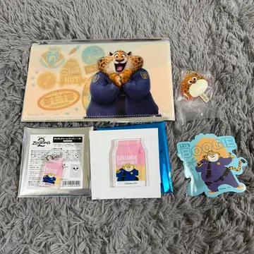 주토피아 크라우스하우저 굿즈 세트