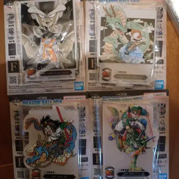 제일복권 드래곤볼 ACLLECT 4종