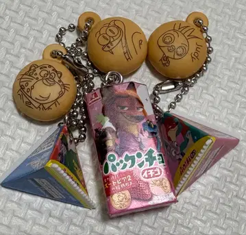 팩앤초 미니 체어 참 팩앤초 키링 3개 세트 닉