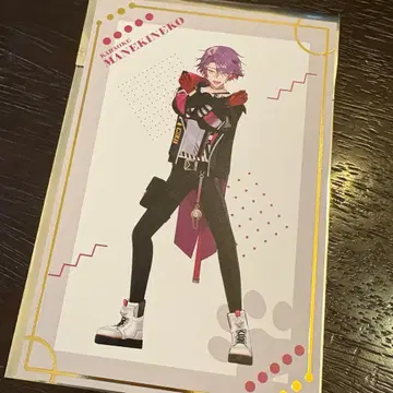 니지산지 마네키네코 VOLTACTION 엽서 와타라이 히바리