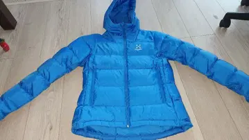새상품급 HAGLOFS 두툼한 다운 자켓 S 여성용 호그로프스