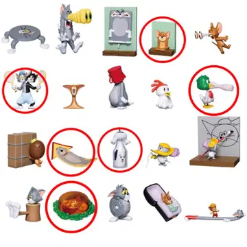 해피 복권 톰과 제리 A상 6개 세트