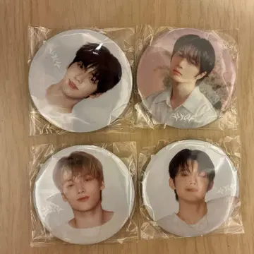 투바 캔 배지 4개 세트