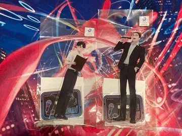 애니메이션 가라오케 가자! 아크릴 스탠드 사토미 쿄지 세트