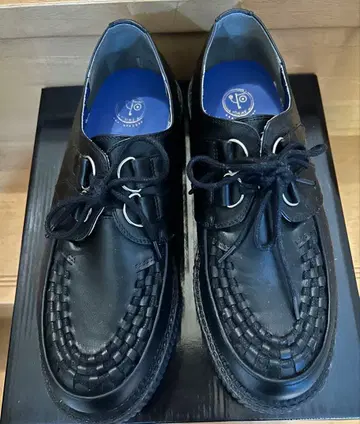 [ 하자품 ] YOSUKE 통굽 러버 솔 스니커즈 27.0cm 블랙