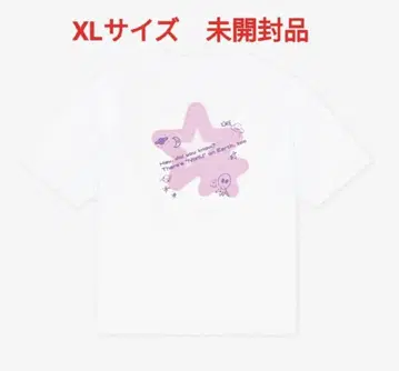 NiziU 티셔츠 팝업 NiziUniverse 화이트 XL 미개봉품