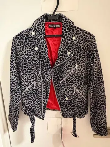 헬캣펑크 라이더스 타이트 펑크 코튼 자켓