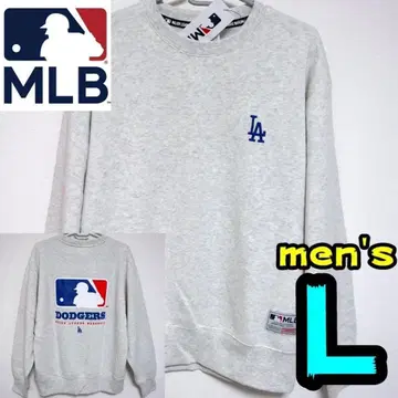 [새상품] 다저스 맨투맨 트레이닝복 L 남성용 MLB 공식 속기모 로고