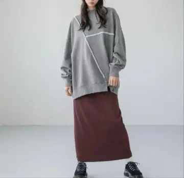 LOWRYSFARM 리메이크 후우우라케 15 그레이 롱