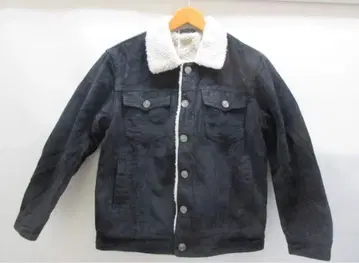 [ karaku ] 보아 안감 코듀로이 자켓 블랙 M