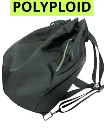 즉시 완판 아이템 폴리프로이드 나일론 백팩 블랙