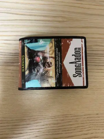 SONGAADON 지갑 데미지 가공 y2K 구제 의류풍