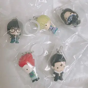 헌터헌터 메지루시 액세서리 환영여단편 가챠가챠 컴프세트