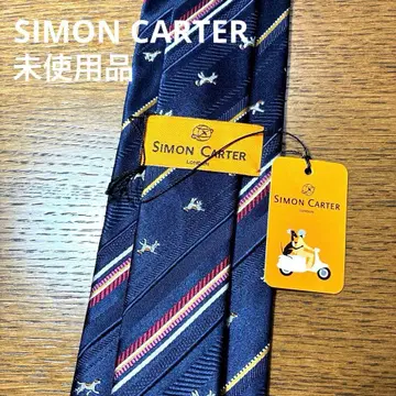 [ 미사용품 ] SIMON CARTER 사이먼 카터 넥타이